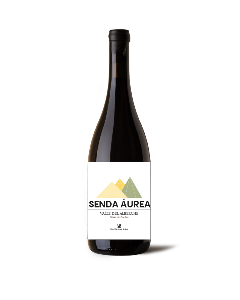 VINO BLANCO SENDA ÁUREA ALBILLO REAL DOP CEBREROS ÁVILA